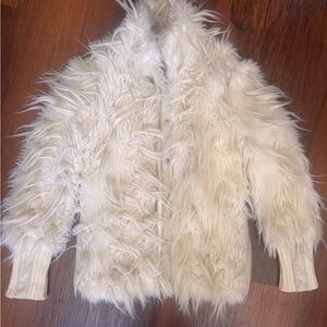 Y2K Miss Sixty Faux Fur Jacket